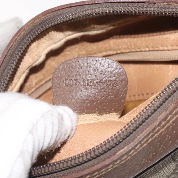 GUCCI GG Supreme Shoulder Bag PVC Beige Gold 007 115 6423 Auth BA3357 - Picture 12 of 16